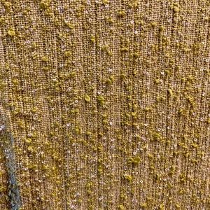 Vintage 1960’s olive green nubby light thrown.  66” x 44”.‎ 151